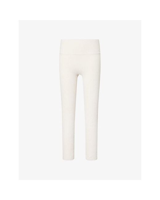 Sisterly Tribe White Softsculpt Full-Length Workout Leggings