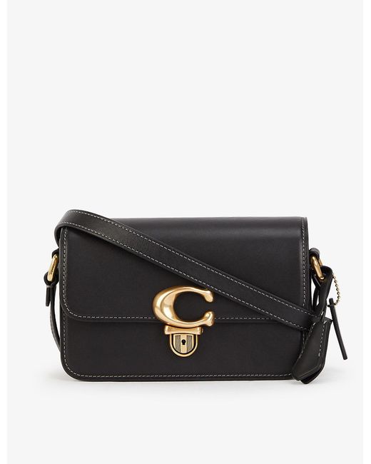 COACH Studio Leather Crossbody Bag in Black Lyst UK