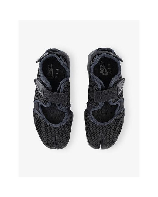 Nike Black Air Rift Mesh Low-Top Trainers