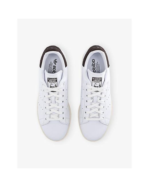 Adidas White Stan Smith Leather Trainers