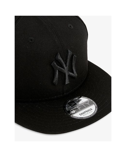 KTZ Black 9Fifty New York Yankees Cotton And Mesh Trucker Cap for men