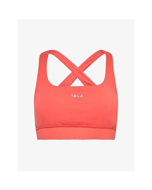 WE Are Tala Pink Skinluxe Cross-Back Sports Bra
