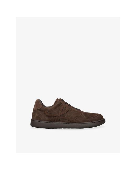 Loewe Brown Jambo Suede Trainers for men