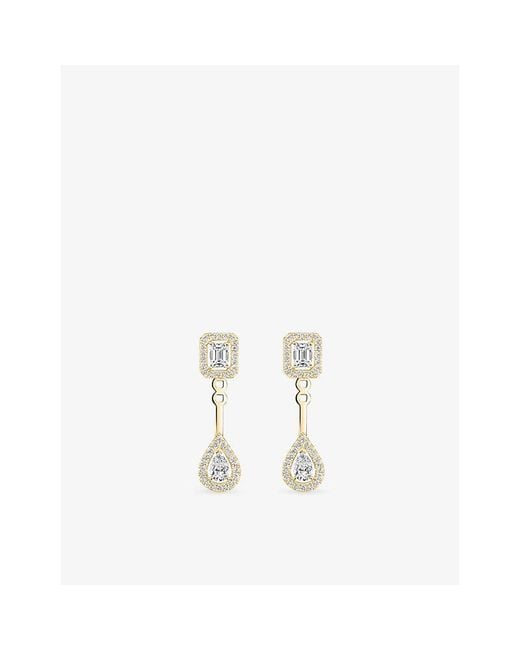 Messika White My Twin- And 0.86Ct Diamond Earrings