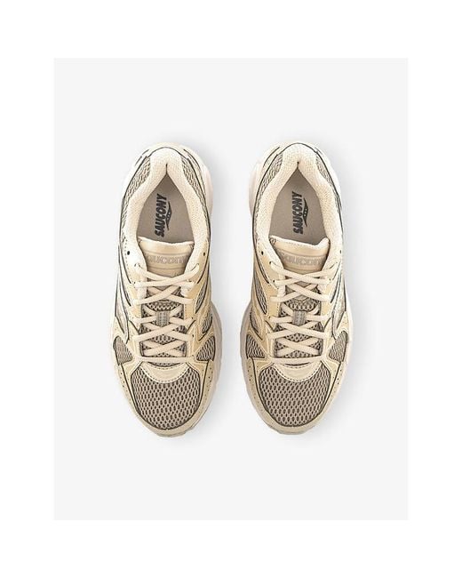 Saucony White Ride Millennium Mesh Trainers