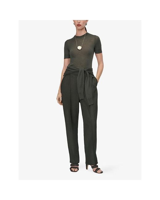 Joseph Green Cashair Round-Neck Cashmere Top