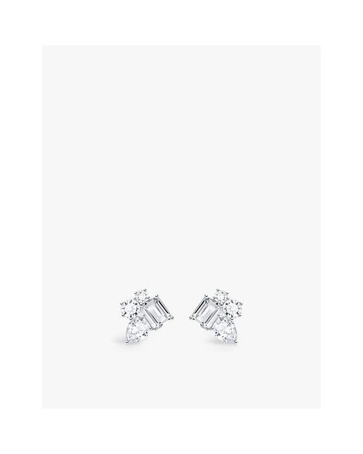 Thomas Sabo White Pure Glamour 925 Sterling- And Zirconia Stud Earrings