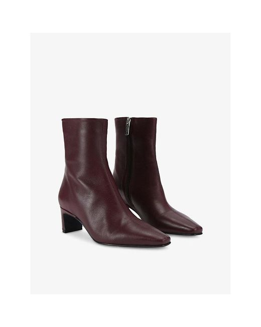 Carvela Kurt Geiger Brown Azzurra Leather Ankle Boots