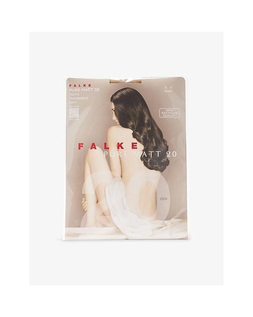Falke Multicolor Pure Matt 20 Denier Stretch-Knit Tights