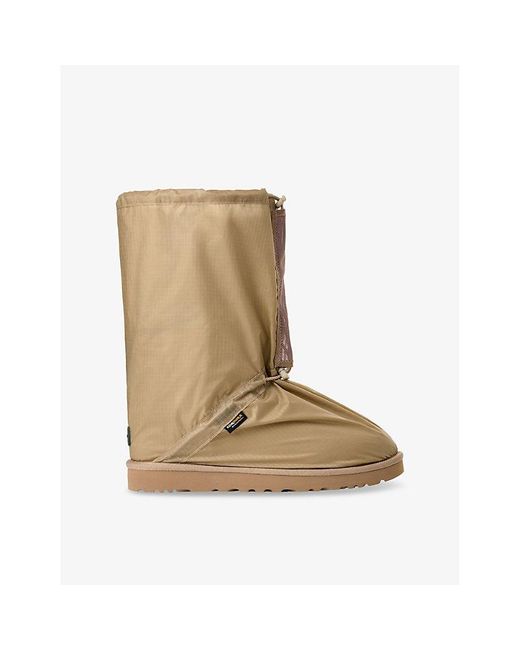 Ugg Brown X Reese Cooper Classic Mini Woven Boots for men