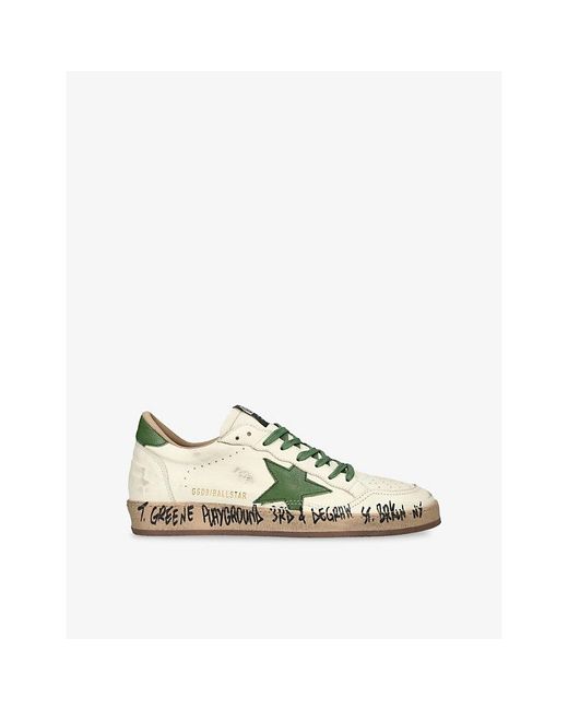Golden Goose Deluxe Brand Multicolor Ball Star Leather Low-Top Trainers for men