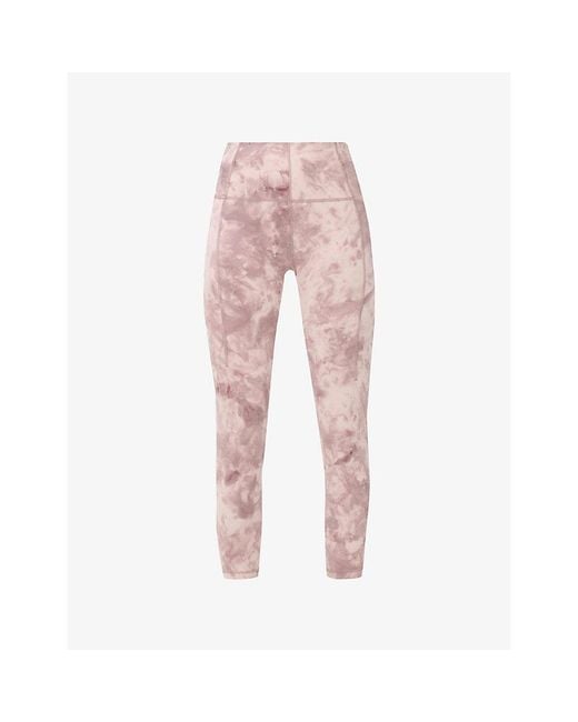 Sweaty Betty Pink Super Soft 7/8 Yoga Leggings