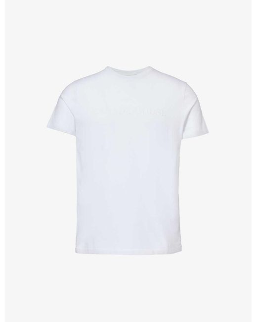 Canada Goose White Emersen Logo-print Regular-fit Cotton-jersey T-shirt X for men