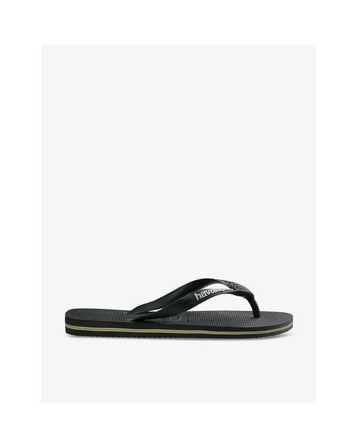 Havaianas Multicolor Brasil Logo-Embossed Rubber Flip-Flops