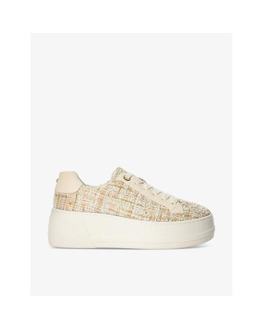 Dune Natural Episode Flatform Boucle Low-top Trainers