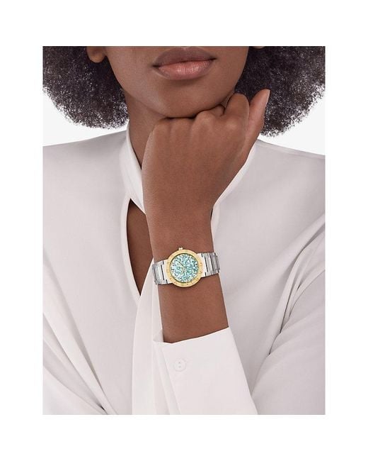 BVLGARI Metallic Lady 18Ct And Stainless-Steel Quartz Watch