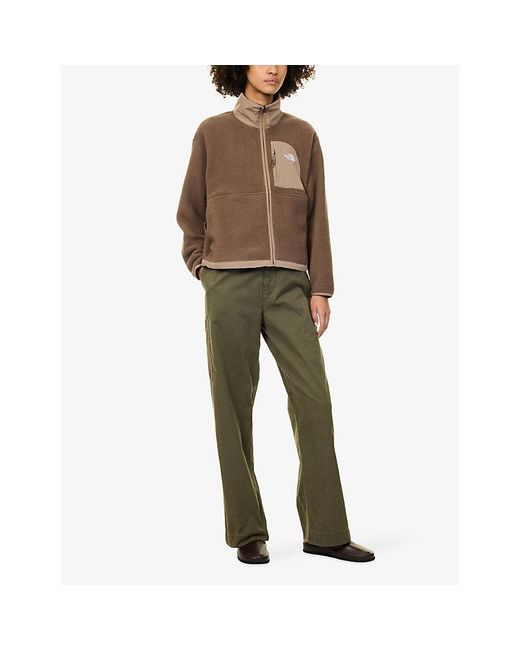 The North Face Brown Yumiori Full-Zip Fleece Jacket