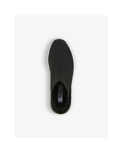 wedge heel trainers black