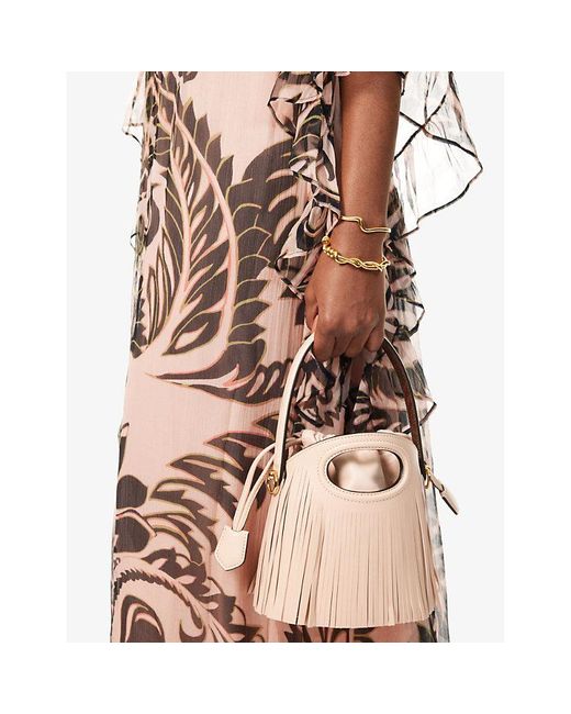 Etro Natural Saturno Leather Cross-body Bag