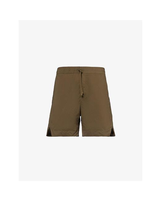 Canada Goose Green Killarney Straight-leg Relaxed-fit Shell Shorts for men