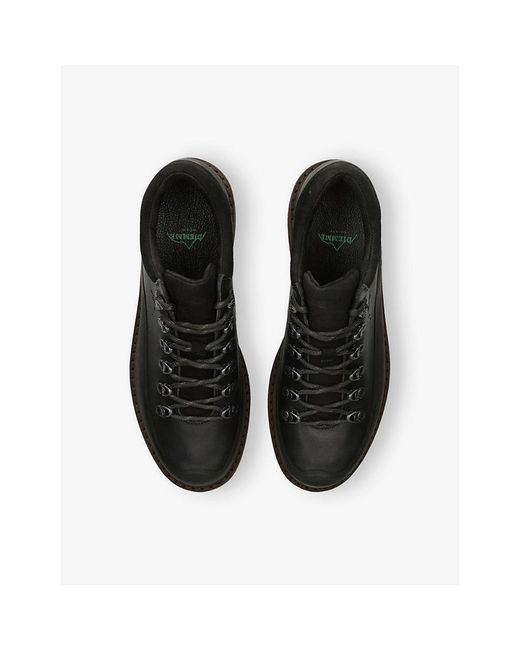 Diemme Black Cornaro Gomma Leather Boots for men