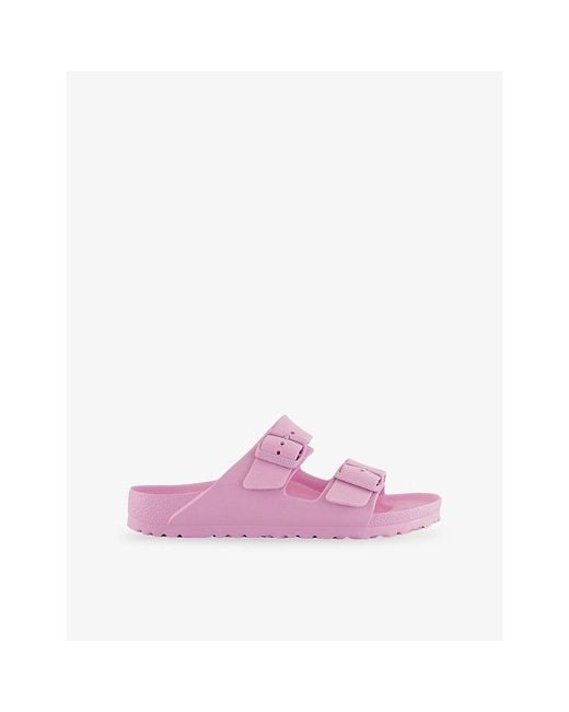 Birkenstock Pink Arizona Double-Strap Eva Sandals