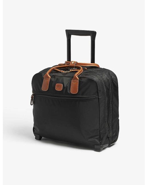 Bric's Black X-travel Pilot Trolley Suitcase