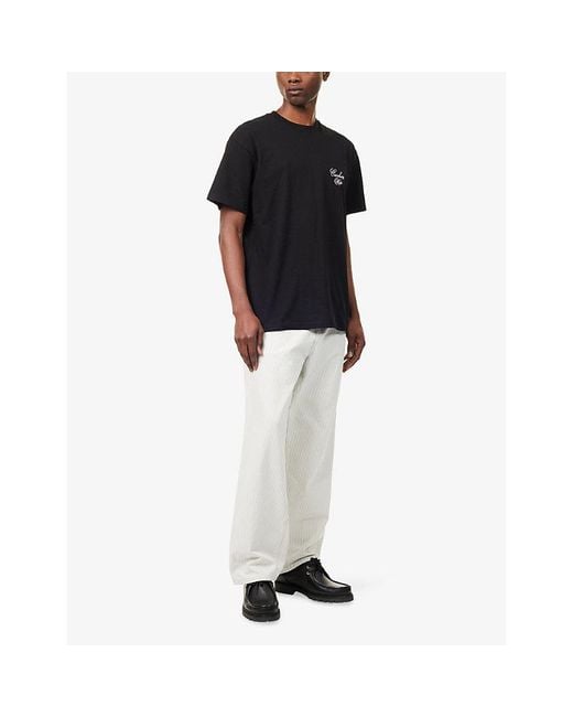 Carhartt Black Gracious Short-Sleeve Cotton T-Shirt for men