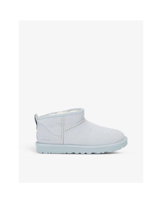 Ugg Blue X Madhappy Classic Ultra Mini Suede Boots