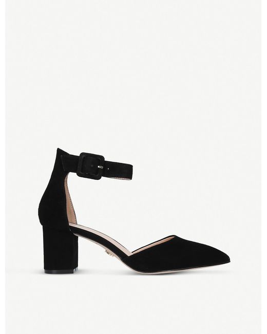 kurt geiger bond black suede