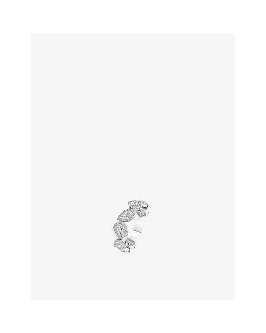 Messika White My Twin Wedding 18Ct And 1.2Ct Diamond Ring
