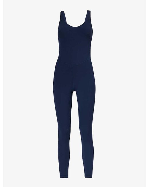 lululemon athletica Blue Align Stretch-woven Jumpsuit