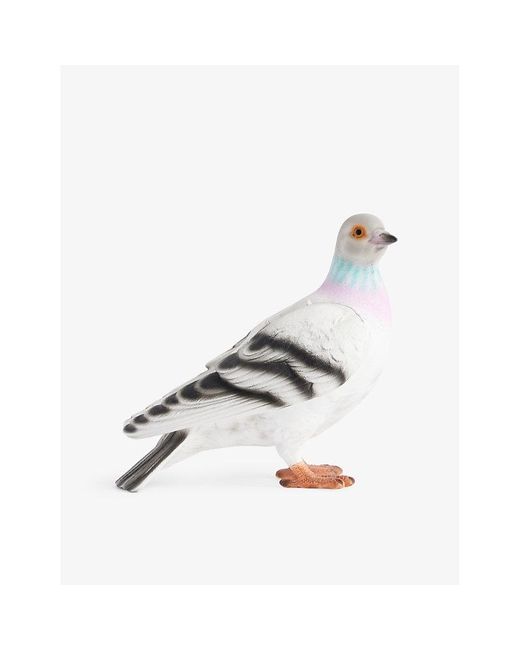 J.W. Anderson White Pigeon-shaped Resin Clutch Bag