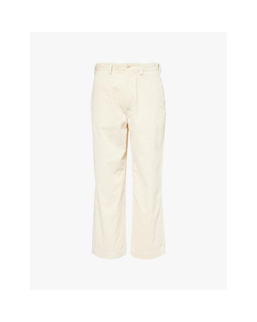 Polo Ralph Lauren Natural Big Chino Corduroy Straight-Leg Relaxed-Fit Cotton Trousers for men