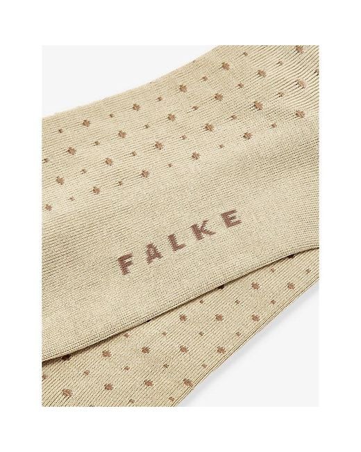 Falke Metallic Impulse Dot-pattern Cotton-blend Socks for men