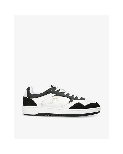 Axel Arigato White Arlo Leather, Suede And Recycled-polyester Low-top Trainers for men
