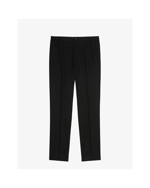 Ted Baker Black giggs Slim-fit Tapered Woven Trousers for men