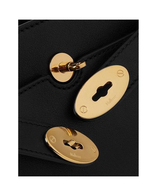 Mulberry Black Islington Medium Leather Shoulder Bag
