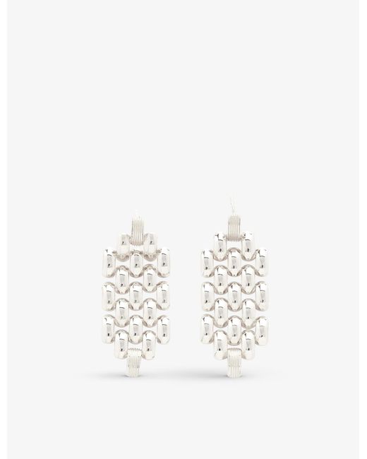 Monica Vinader Metallic Doina Recycled Sterling-silver Earrings