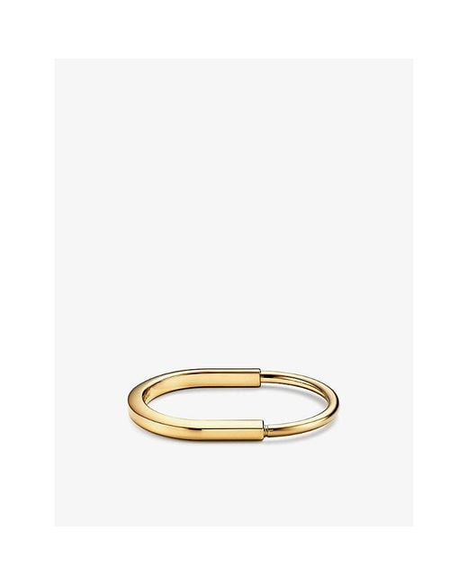 Tiffany & Co Natural Lock 18Ct- Bangle Bracelet for men
