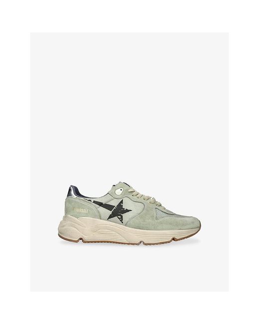 Golden Goose Deluxe Brand White Running Sole 35947 Leather And Suede Trainers for men