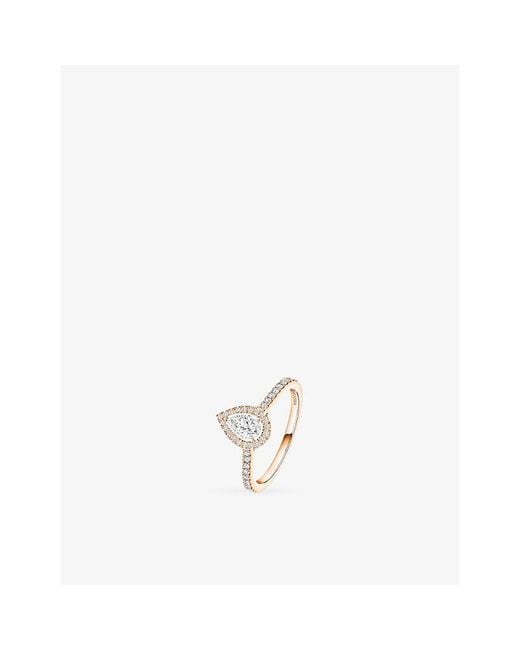 Messika White Joy 0.25Ct 18Ct And 0.45Ct Diamond Ring