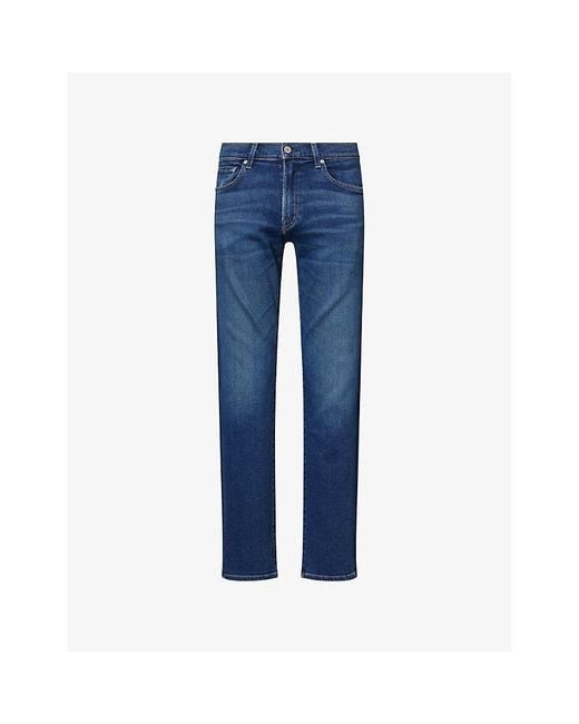 Citizens of Humanity Blue Slim-Fit Straight-Leg Denim Jeans for men