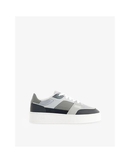 Arne White Arena 2.0 Leather Trainers for men