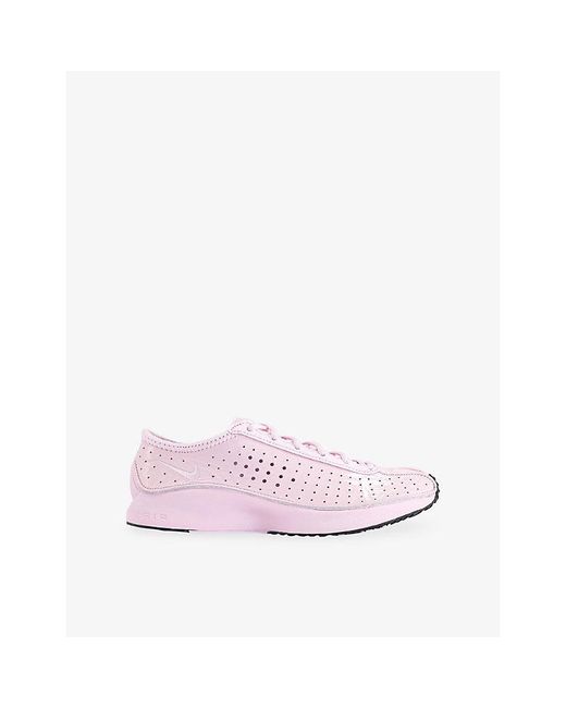 Nike Pink Air Superfly Leather And Suede Trainers