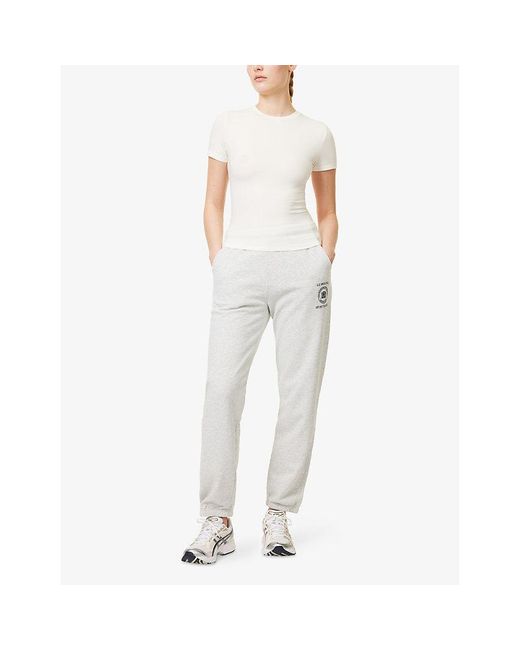 Skims White Round-Neck Pack-Of-Two Stretch-Cotton T-Shirt