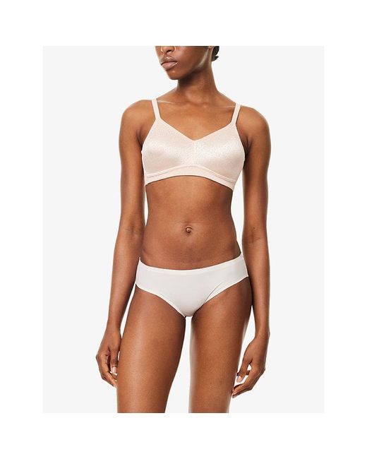 Wacoal White Back Appeal Soft-Cup Underwired Bra