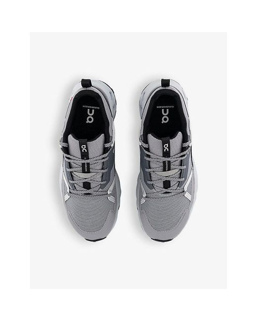 On Shoes Gray Cloudhorizon Mesh Low-top Trainers