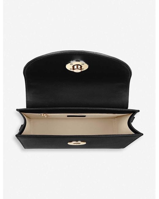 Chopard Happy Lady Leather Shoulder Bag in Black Lyst