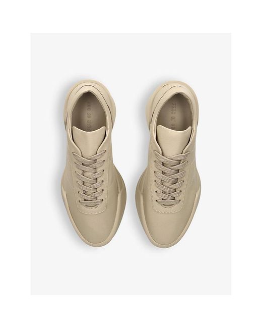 Fear Of God Natural Aerobic Leather Low-top Trainers for men